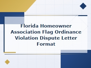 How to Dispute an Hoa Flag Violation in Florida